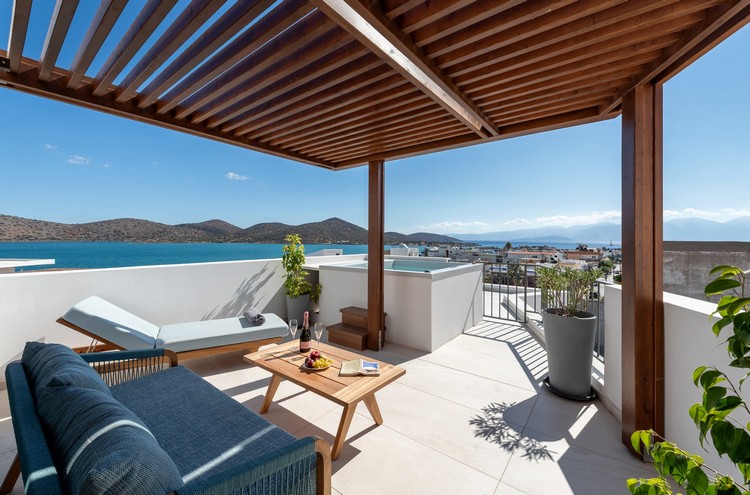 Elounda Stories Executive Room with Sea View & Jet Tub