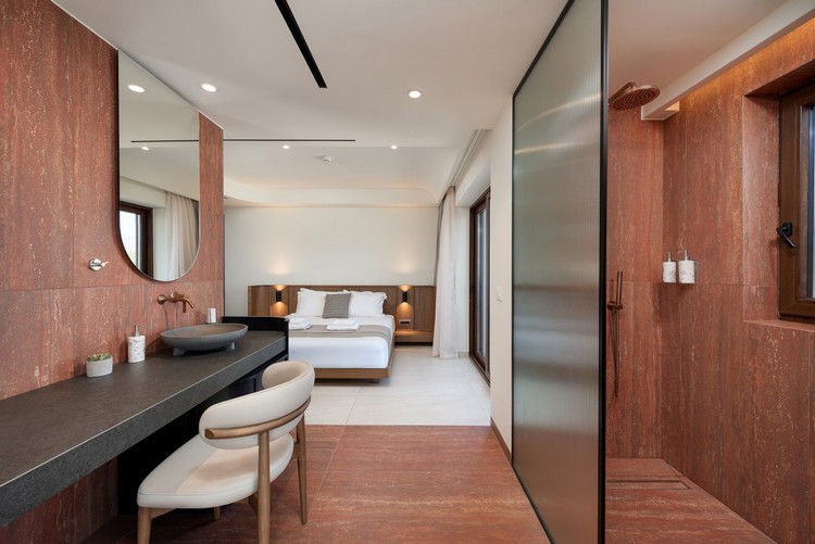 Elounda Stories Junior Suite with Sea View & Outdoor Jet Tub